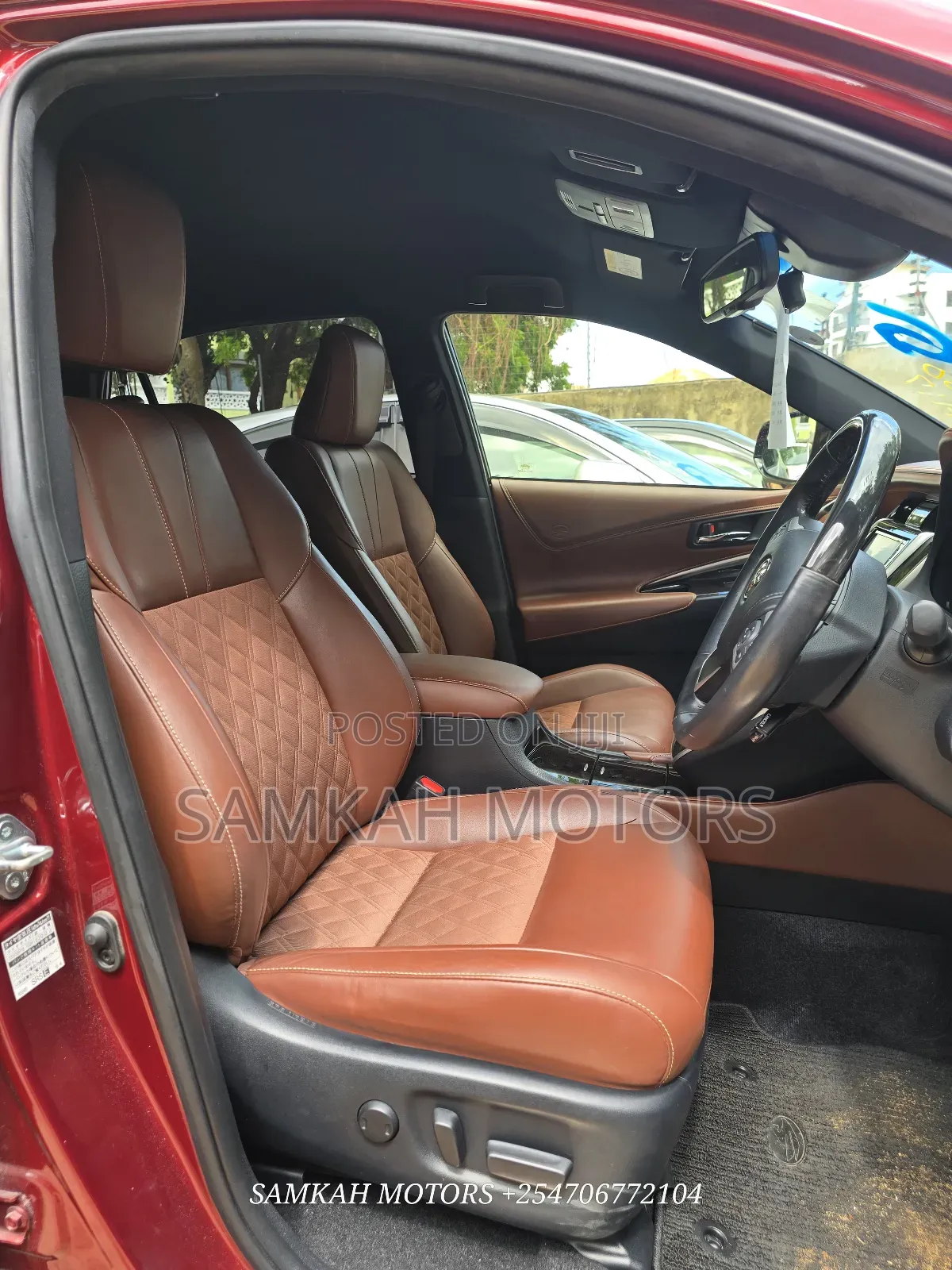 Toyota Harrier 2019 Maroon