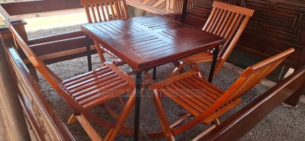 Foldable Customized Chairs 4-Seater Set - main view