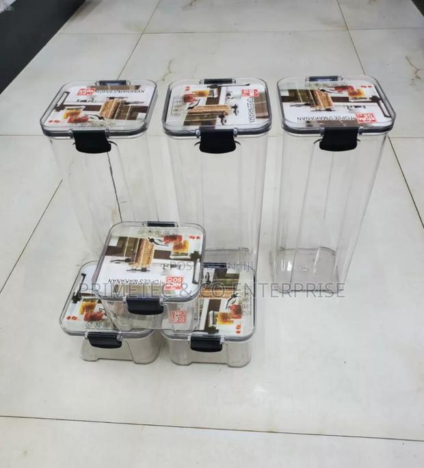 Acrylic Storage Containers - main view