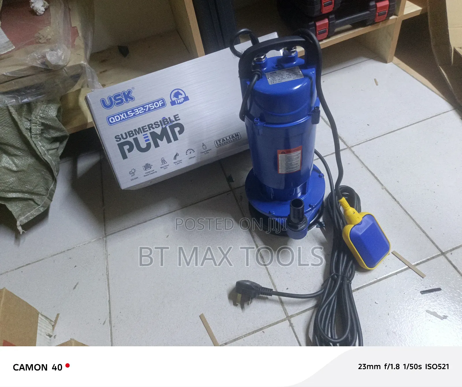 1hp Submersible Water Pump