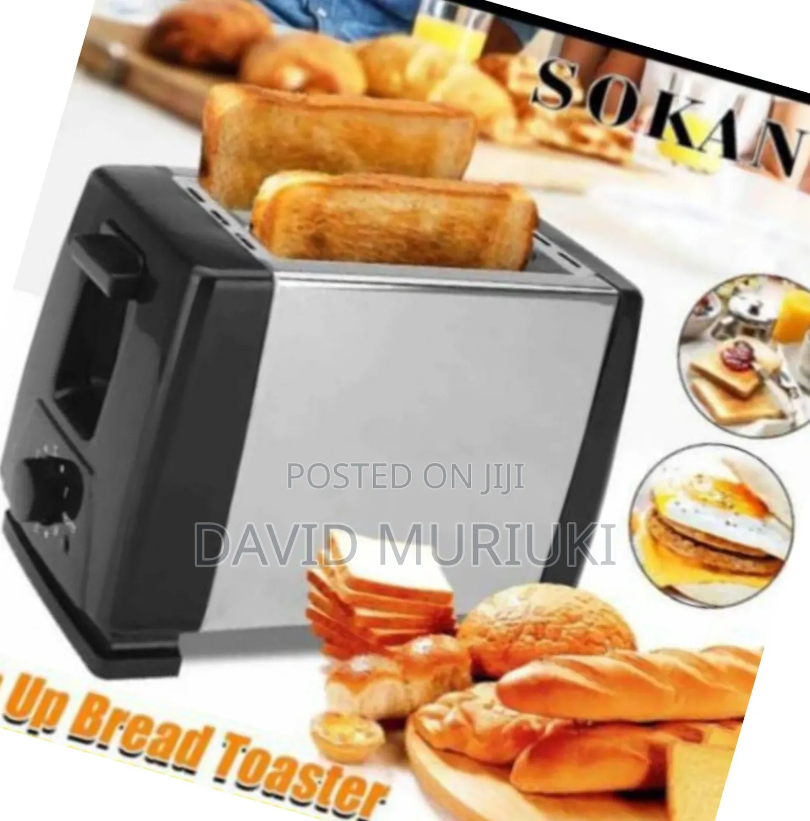 Pop Up Bread Toaster,