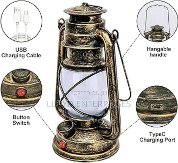 Rechargeable Lantern Lamp - main view