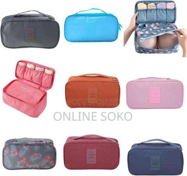 Portable Travel Underwear Storage Bags Pouch Organizers