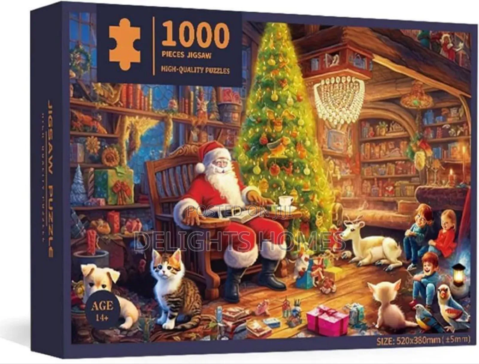 500pcs Christmas Themed Jigsaw Puzzle_re