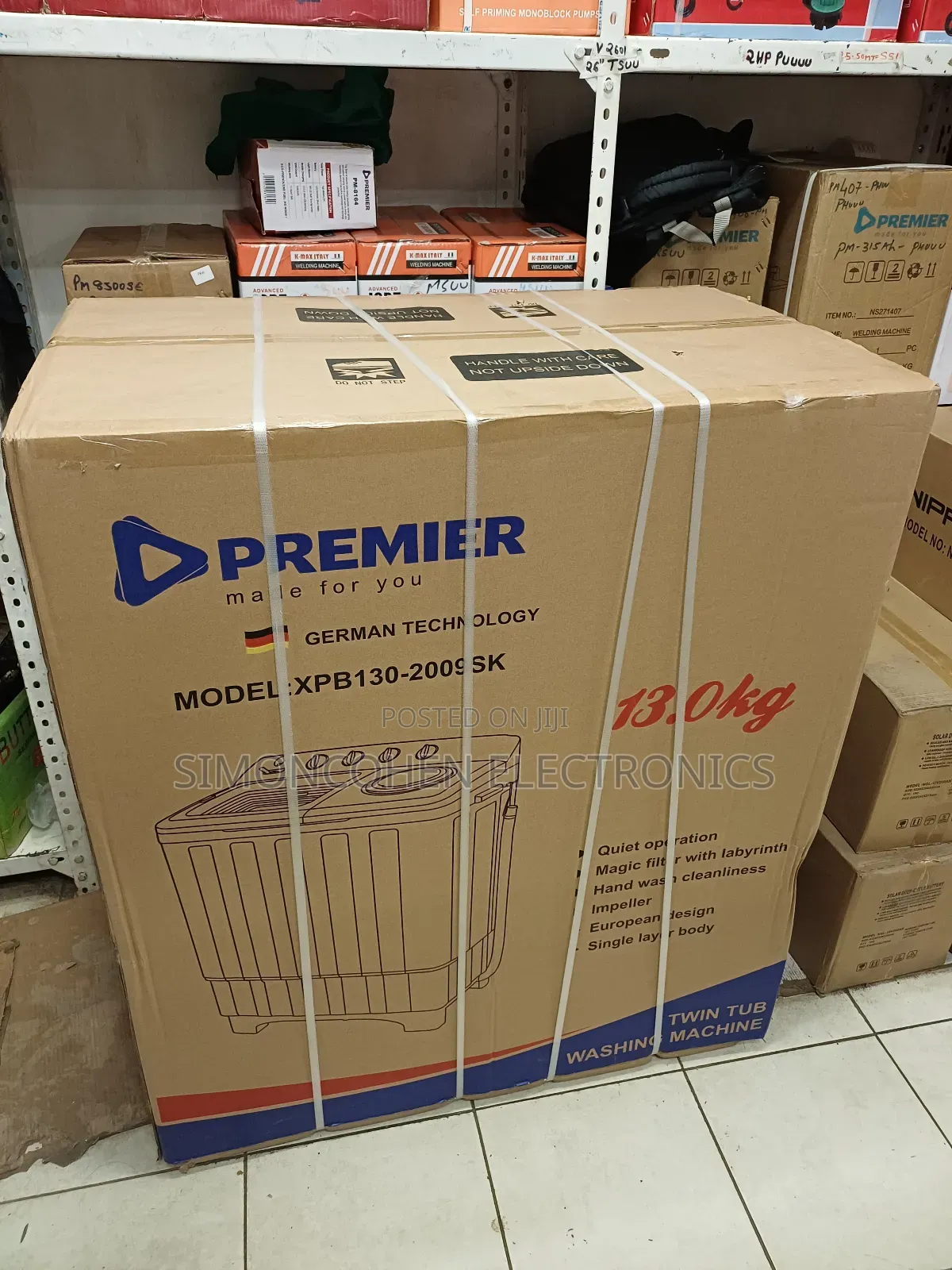 Premier 13kg Twin Tub Washing Machine