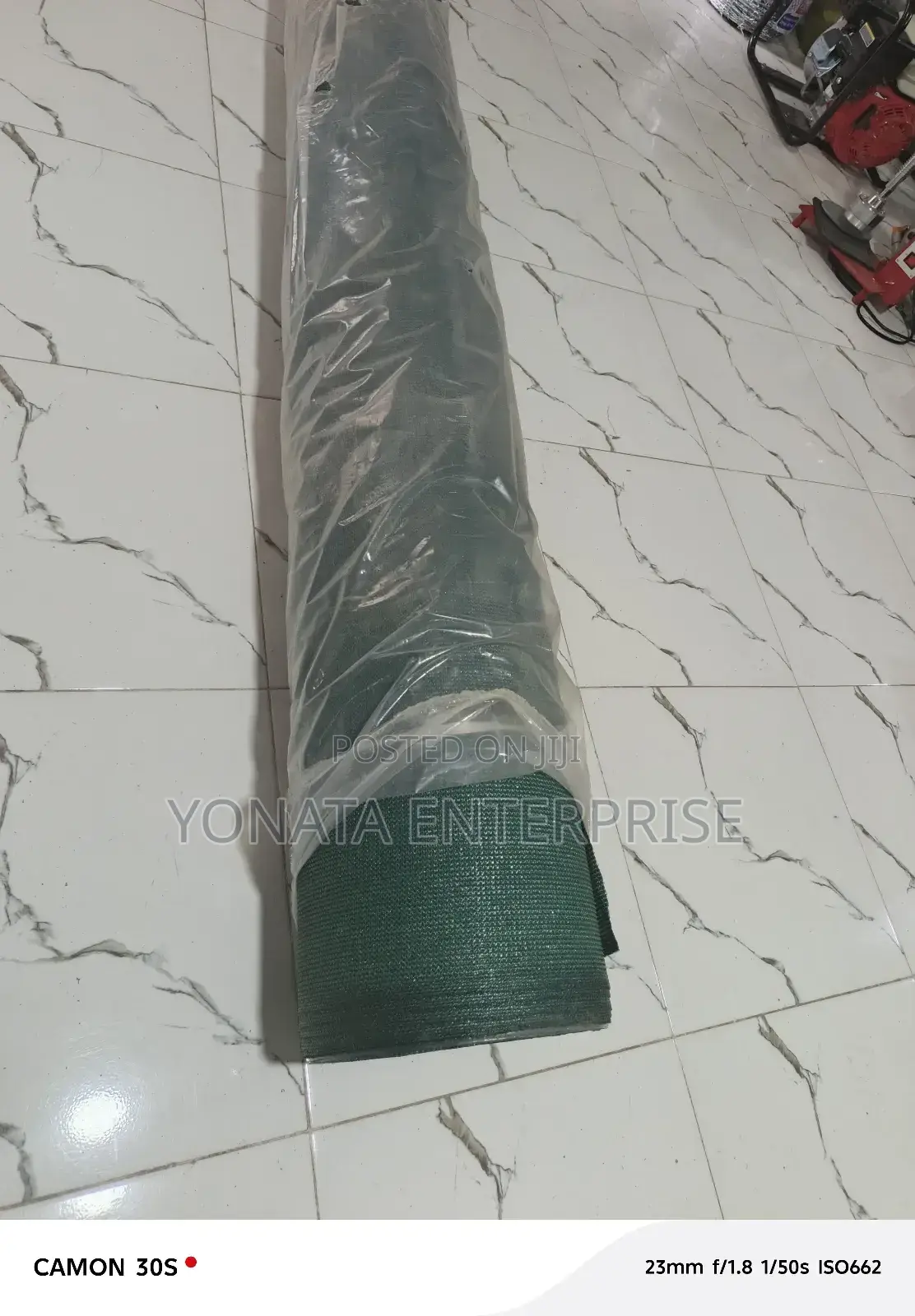 A Roll of Car Shade Net 100% Waterproof ( Uv Treated)