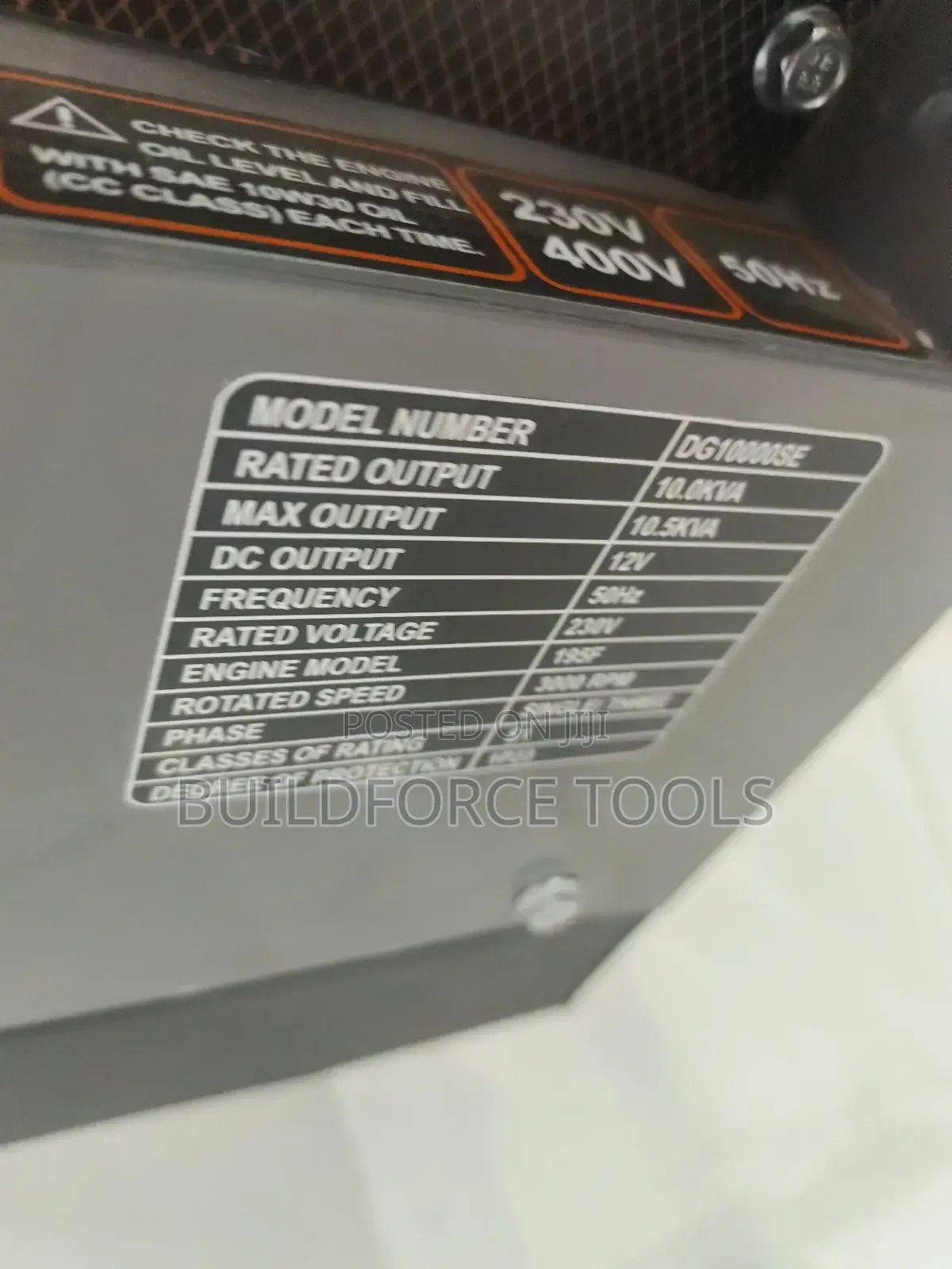 Cigma Uk Diesel Silent Generator