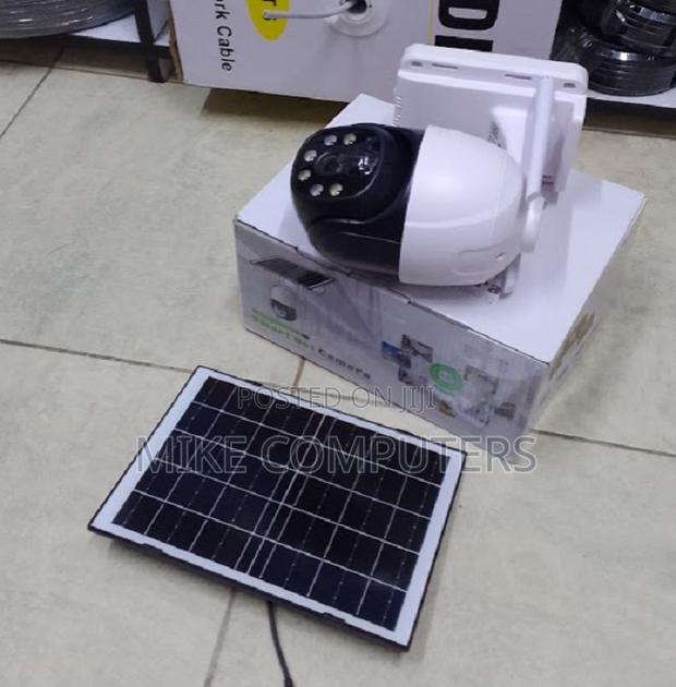 4g Solar PTZ CCTV Camera_solar Camera With 4g Sim Slot - main view