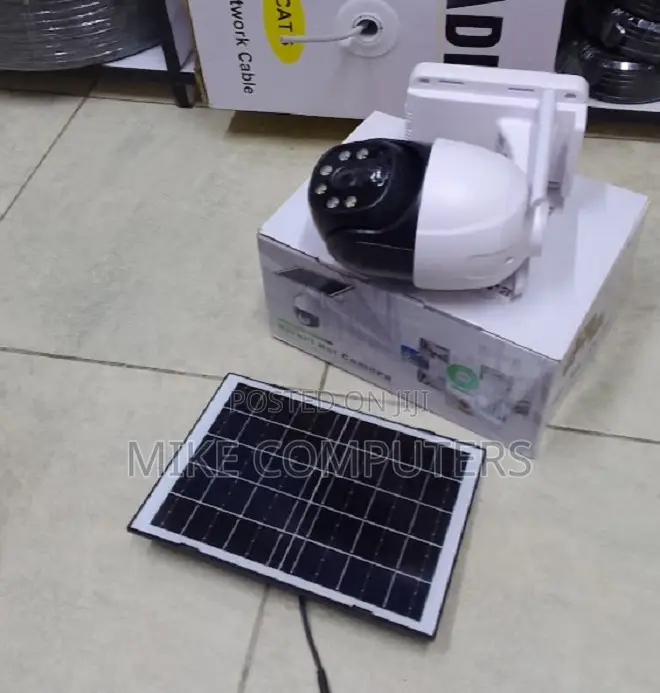 Outdoor Solar Camera PTZ 360° View CCTV 4g Solar