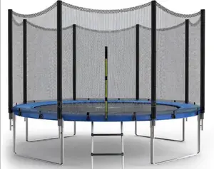 12ft Heavy Duty Trampoline With Safety Ensure