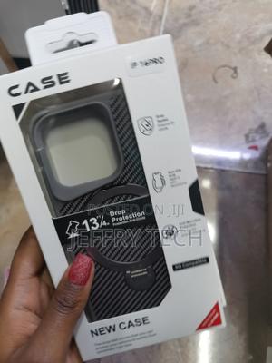 Enzo iPhone 16 Pro Max Carbon Fibre Case With Invisible Ring Stand - thumbnail 2