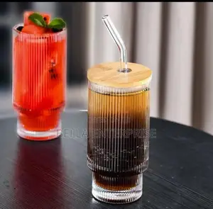 High Borosilicate Glass Coffee /Milk/Juice/Water Tumbler.
