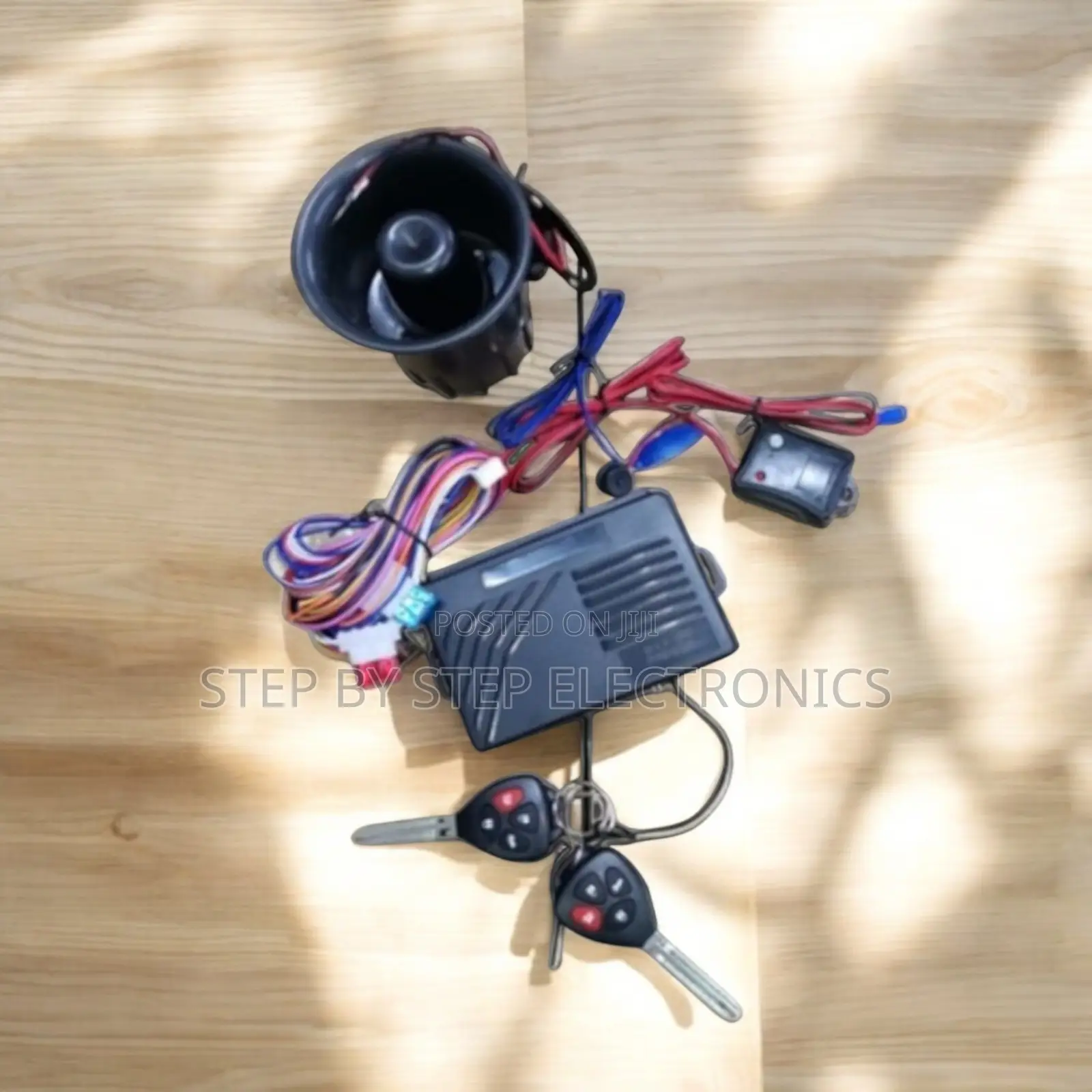 Low-Cost Universal Car Anti-Theft Security Alarm System Kit