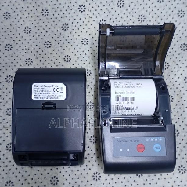 Compact P-58 Portable 58mm Bluetooth Thermal Printer Machine - main view