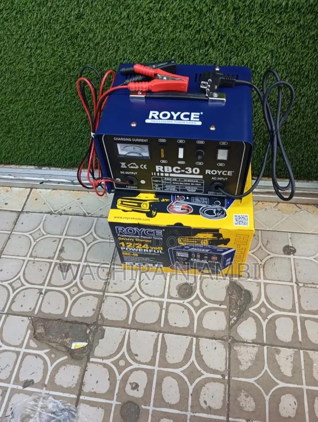 Royce Heavy Duty Battery Charger –30a - main view