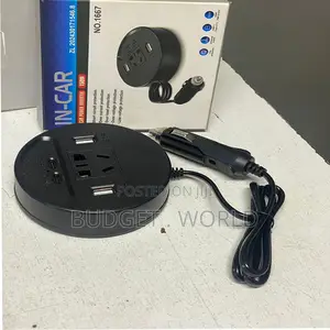 Two Pin Ac Universal >150w Power Inverter Lighter Car 2usb+2type-C