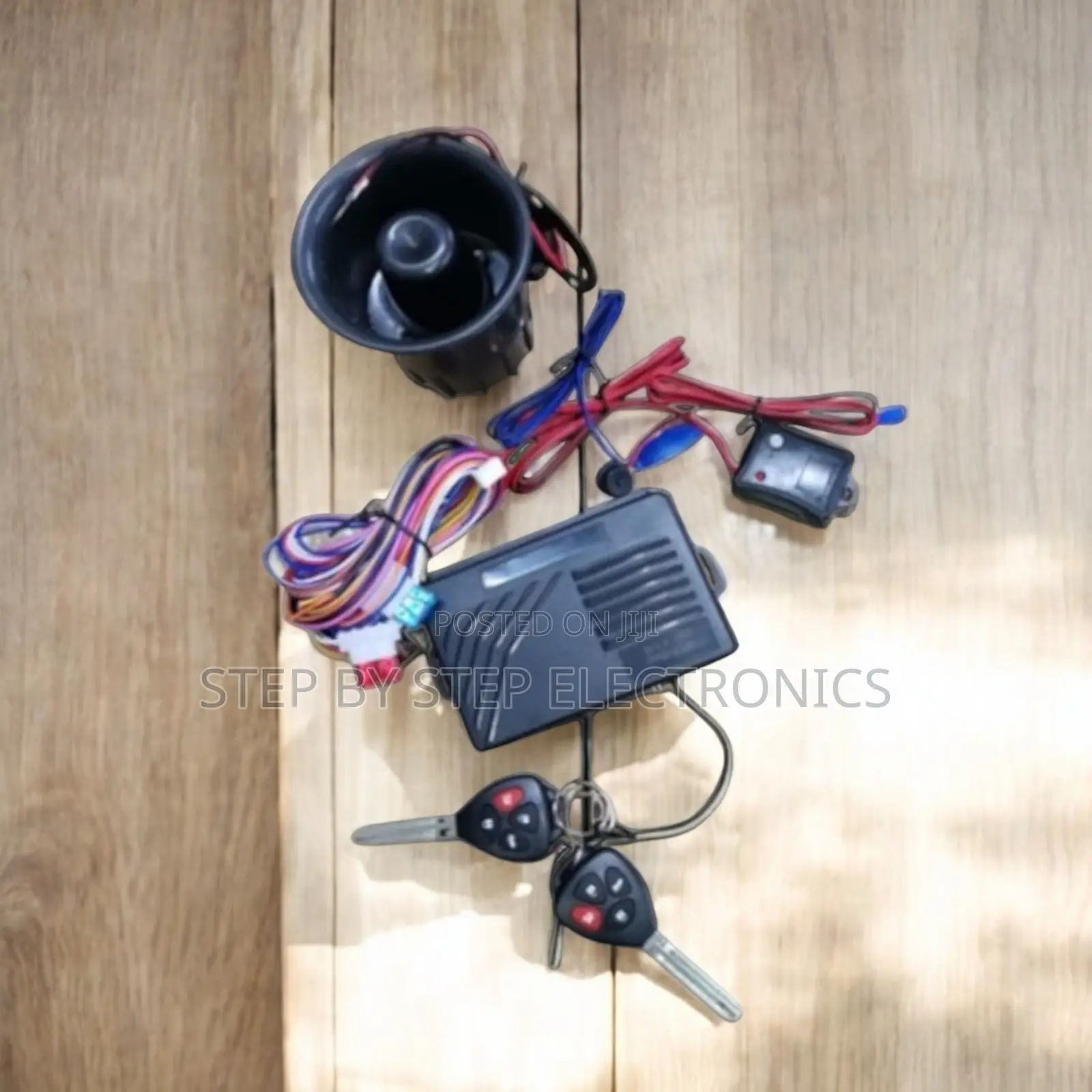 Approved Universal Car Alarm Kit With Dual Remote Controls