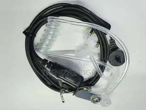 Fbi Earpiece Security Earphone With Clear Tube PTT Mic