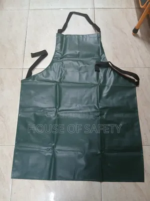 Green PVC Aprons With Inner Polyester Lining