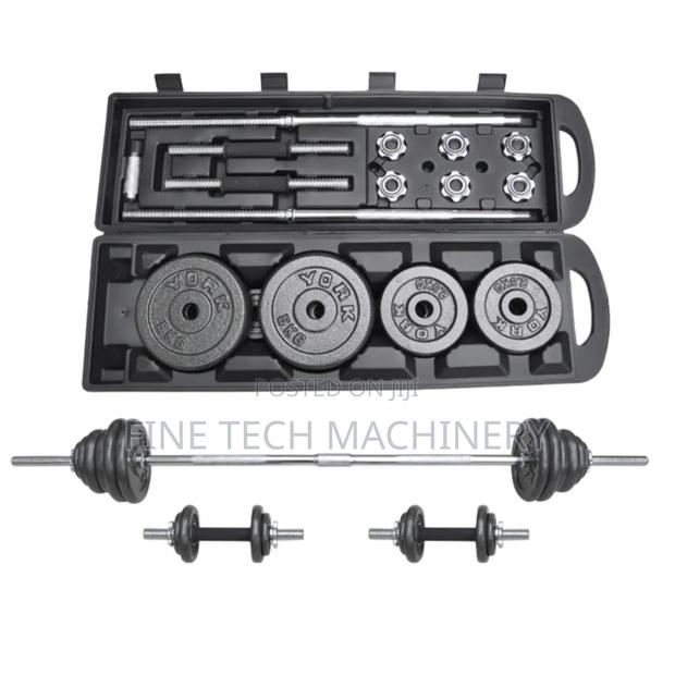 50kg York Dumbbell - main view