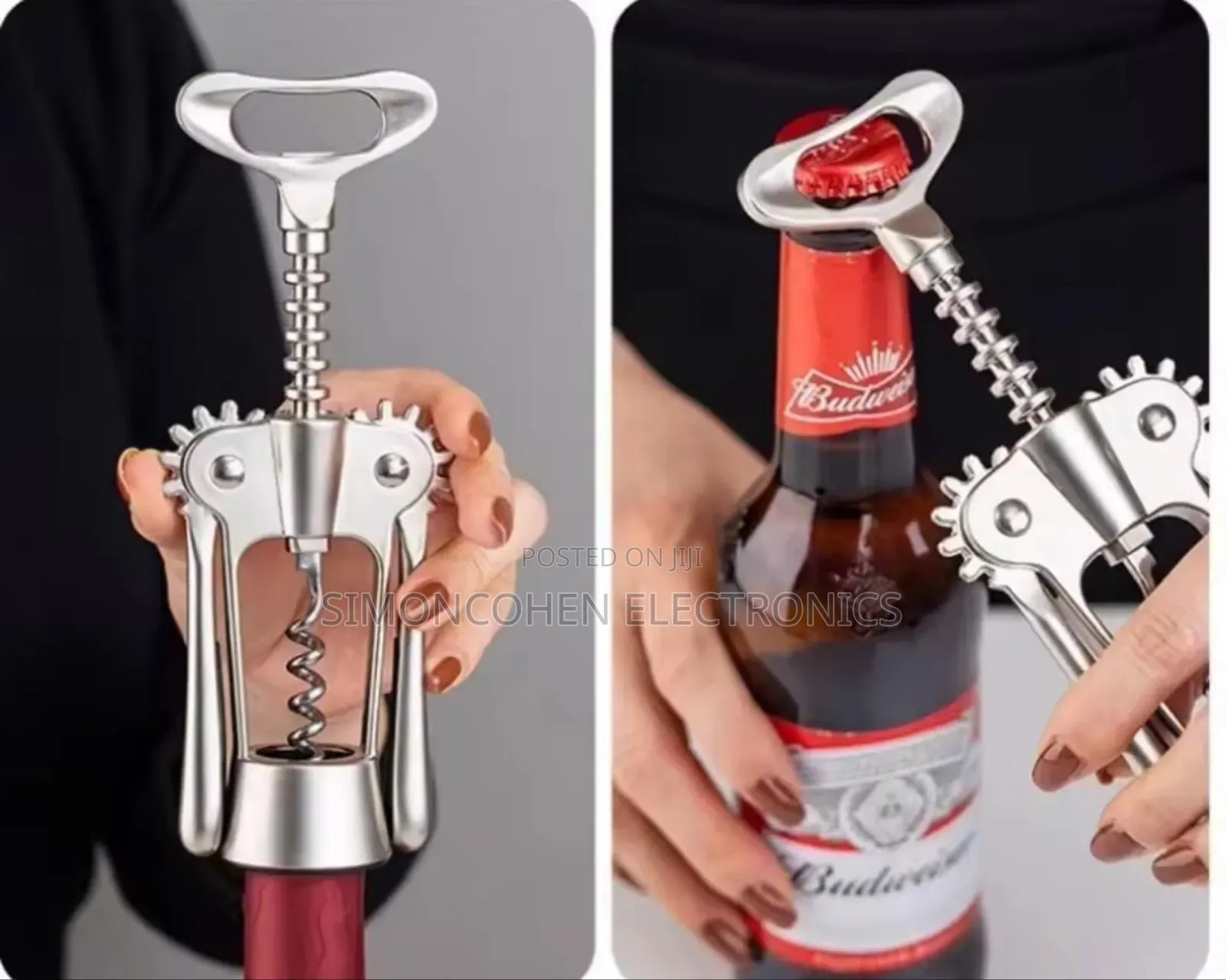 Heavy Duty Stainless  Steel  Corkscrew  Wine Opener
