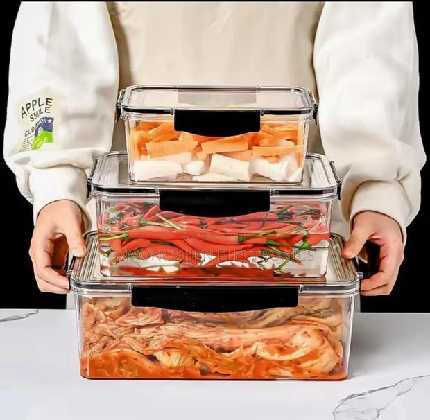 Transparent Airtight Pantry Boxes - main view