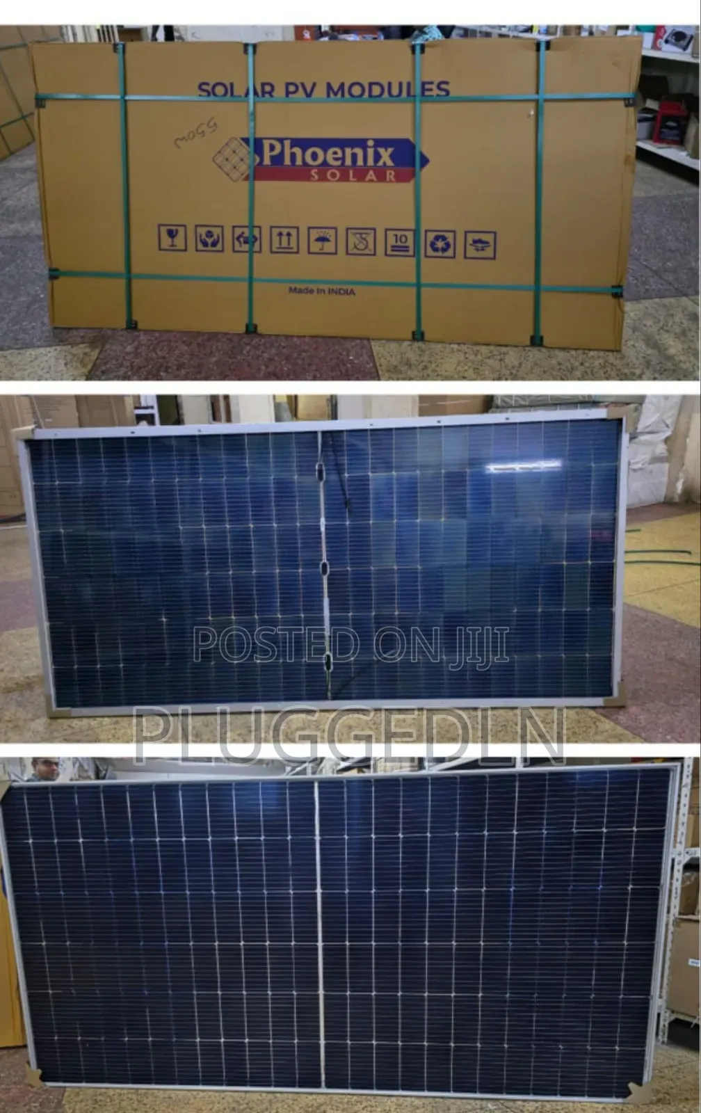 Original Phoenix 550w Bifacial Solar Panel.