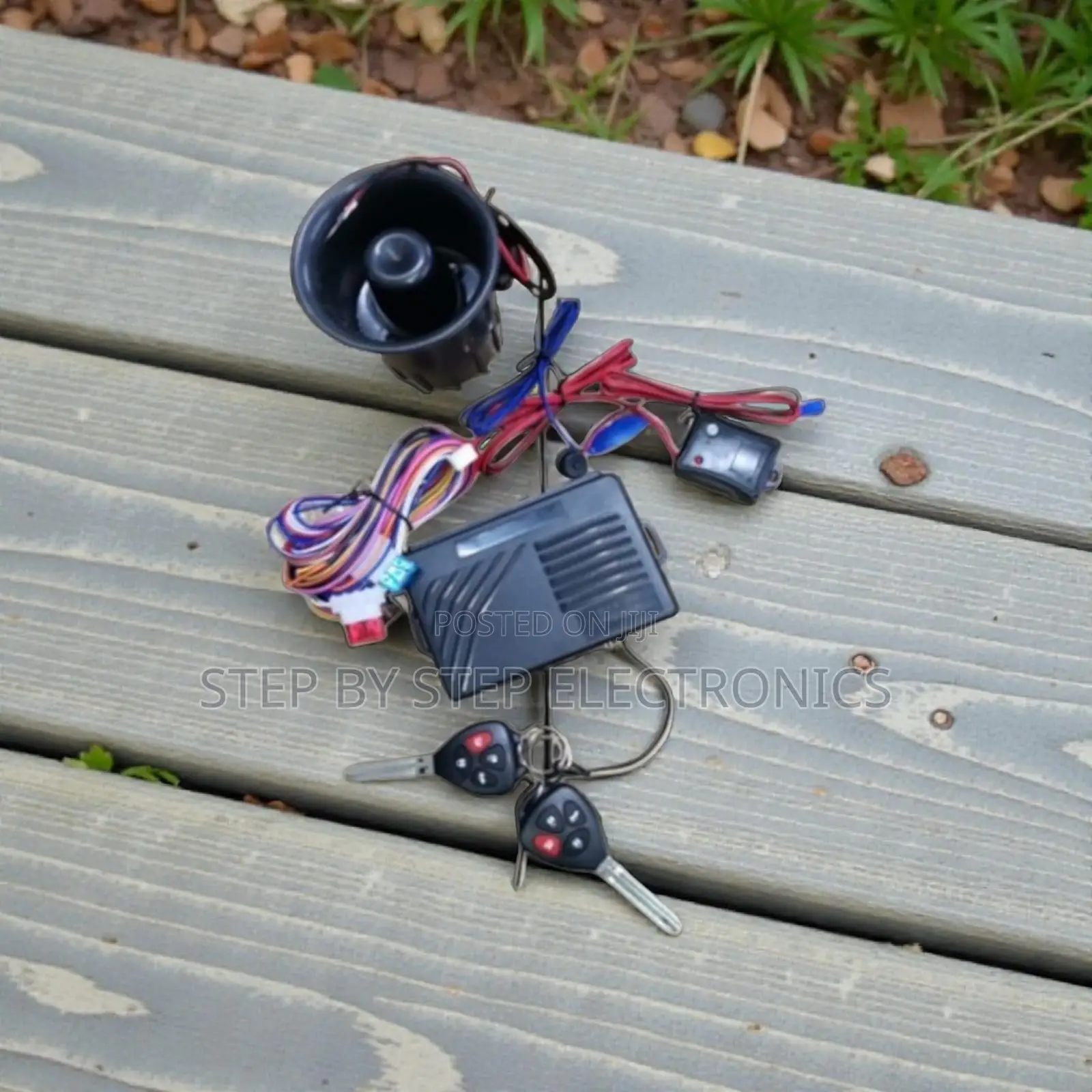 Advanced Secure Universal Car Anti-Theft Alarm Kit With Two Remotes
