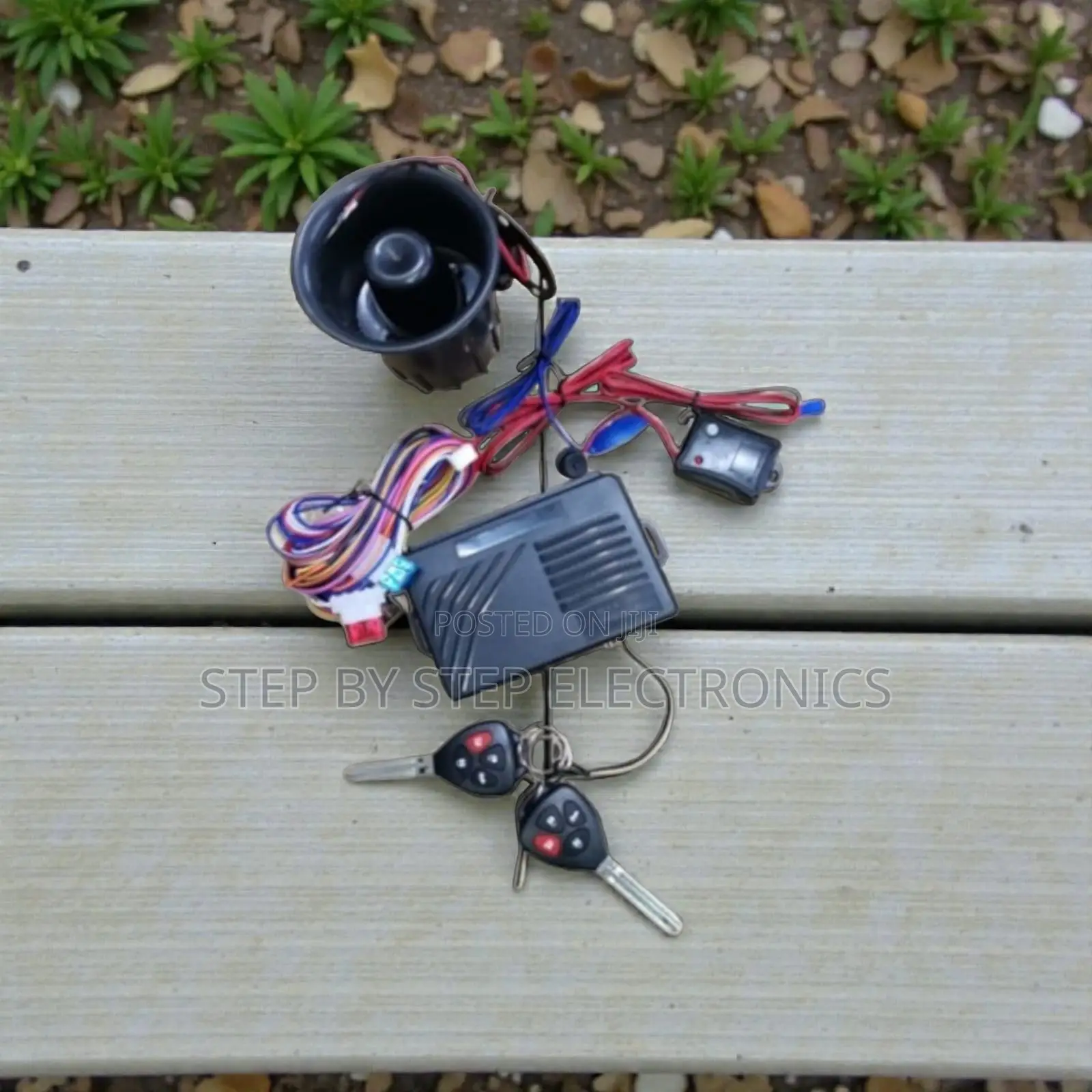 Car Anti-Theft Alarm Kit With Dual Remote Keys Advanced Burglar System