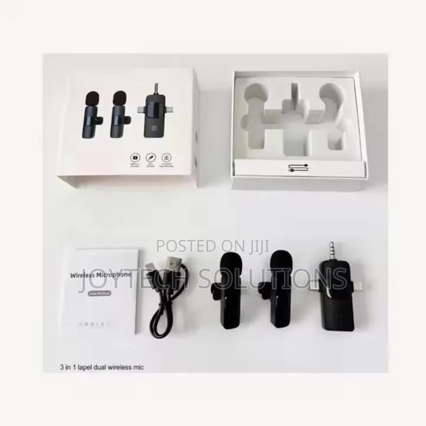 Lapel/Lavalier Wireless Recording Microphone Tiktok Mini Mic.