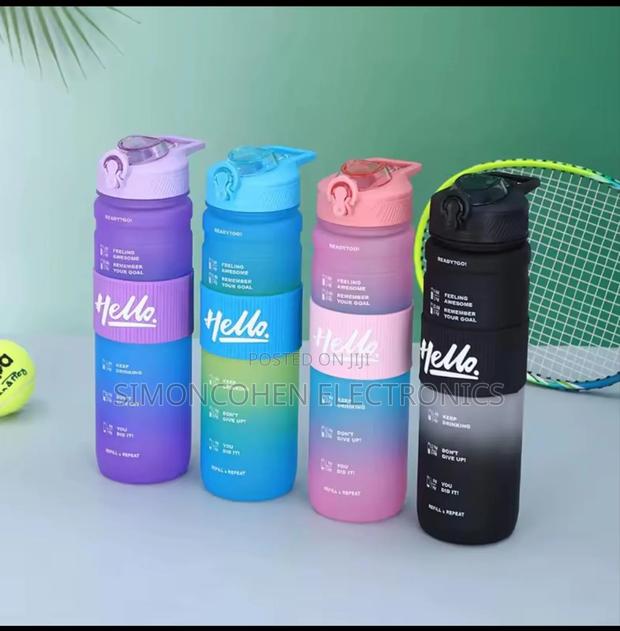 1000ml Motivational Water Bottle - thumbnail 2