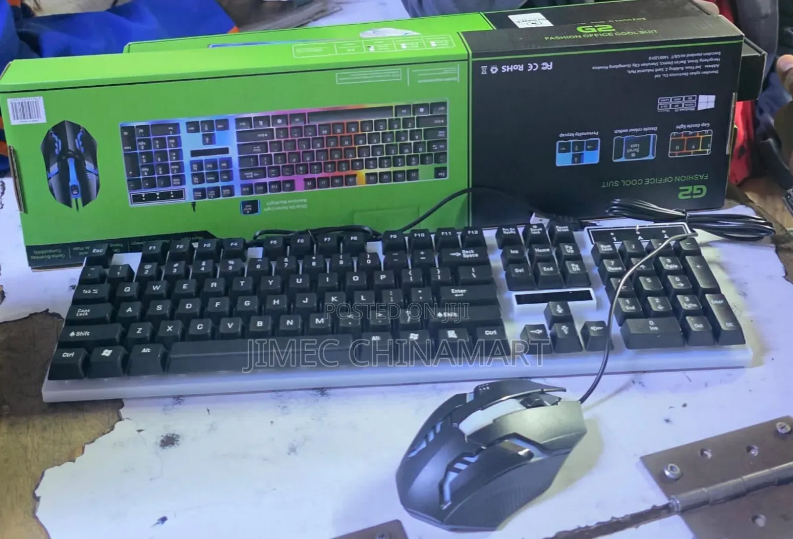 Keyboard Mouse Combo – Wired/Wireless Option