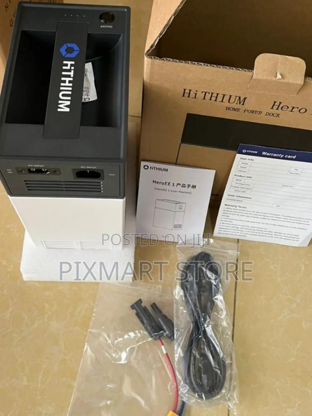 Lithium Portable Power Station – 1004wh Solar Ups With 200w Inverter - main view