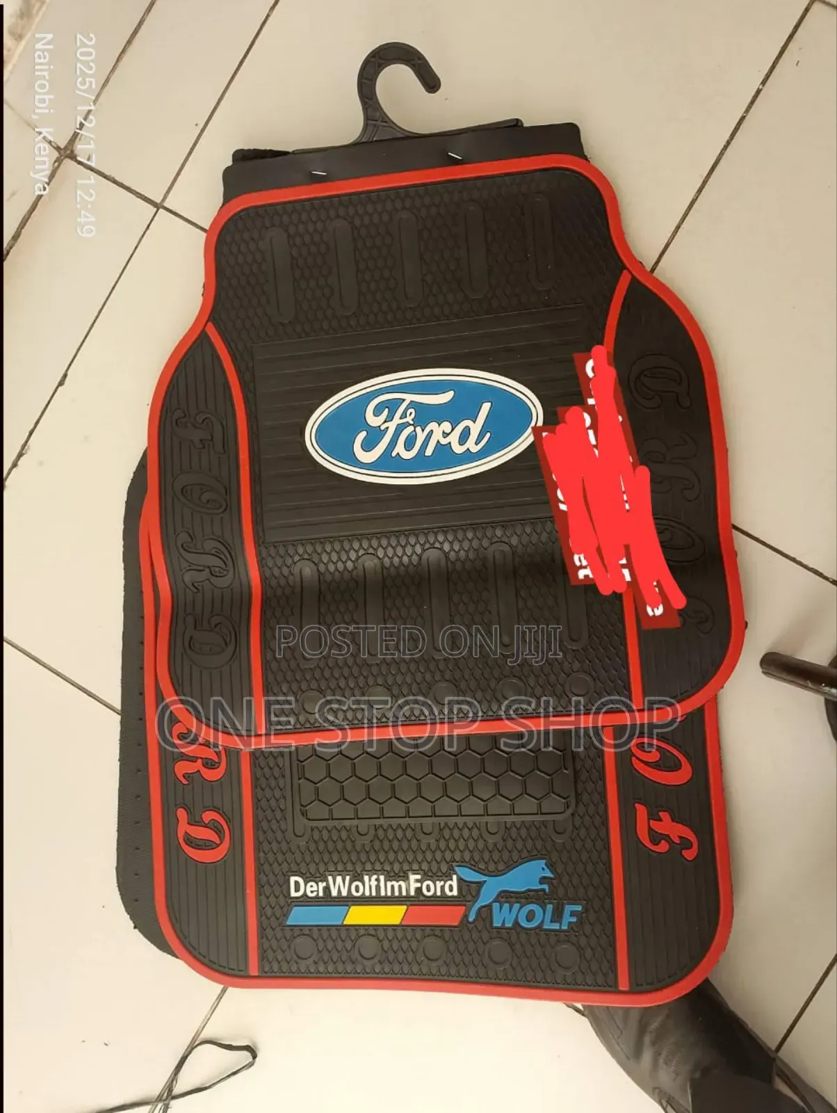 Universal 5pcs Ford Cars Branded Floor Mats