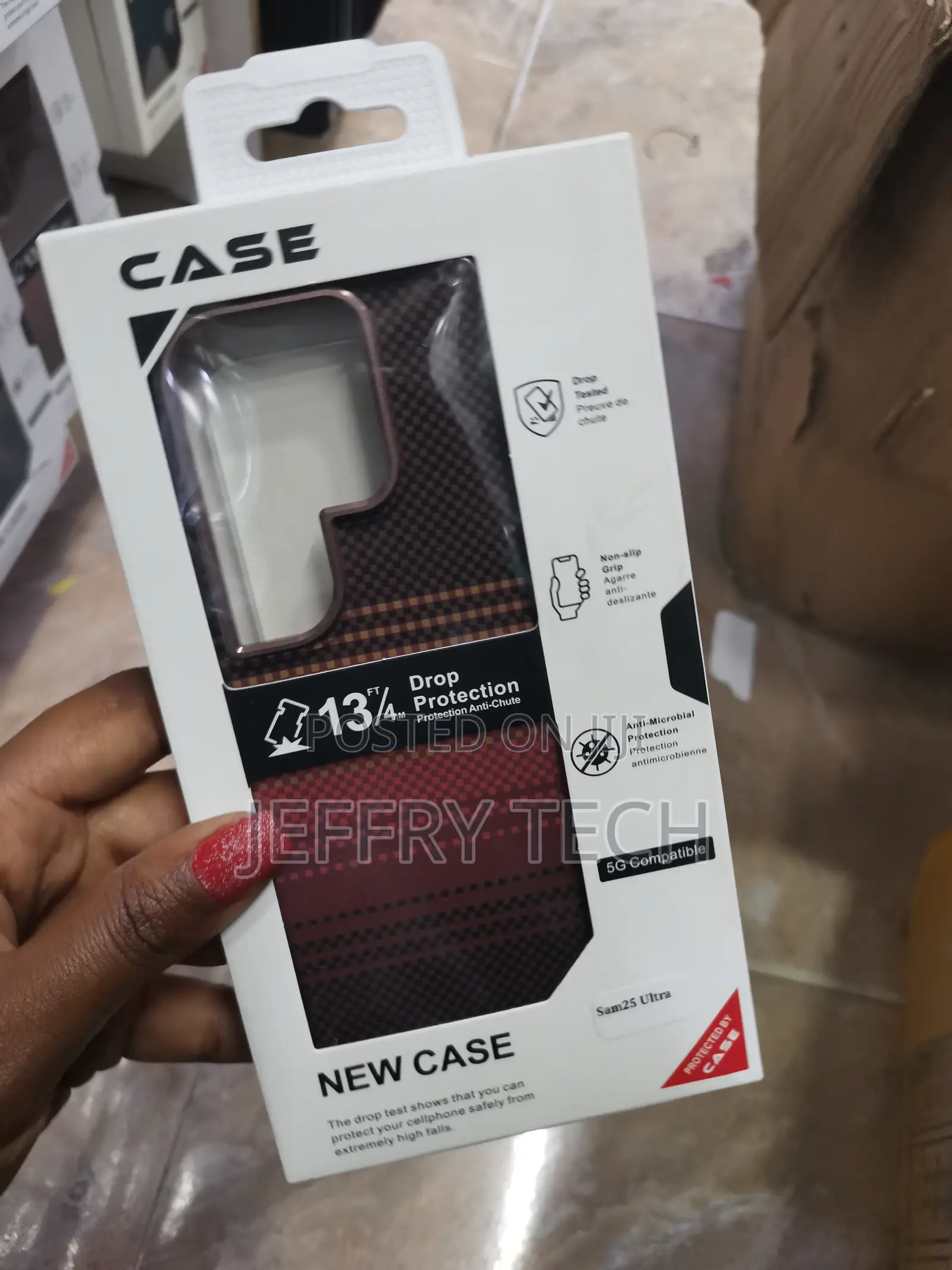 Docarb Carbon Fiber Case for Samsung Galaxy S25 Ultra