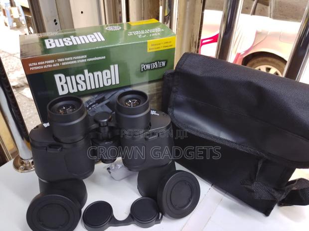 60x60 Bushnell Binoculars Hd Optics Low Light Vision - main view