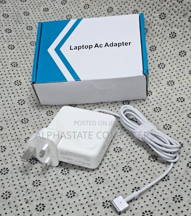 Macbook Charger 85w Adapter Magsafe T-Shape Laptop Power Supply