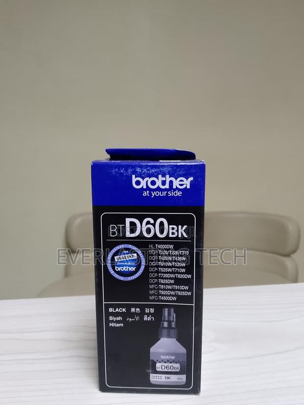 Brother Bt-D60 Bk Black Ink Bottle Original