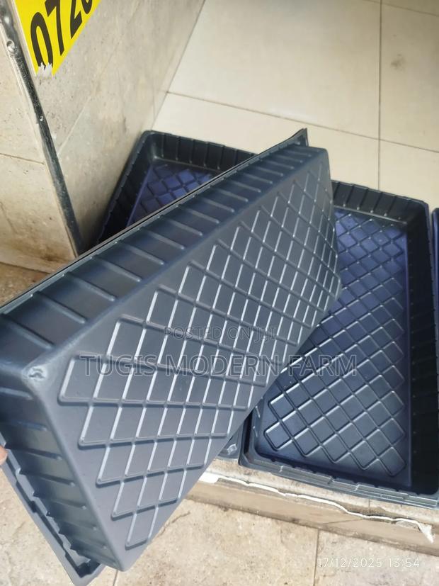 Hydroponic Trays/Sprouting Trays - Black - thumbnail 3