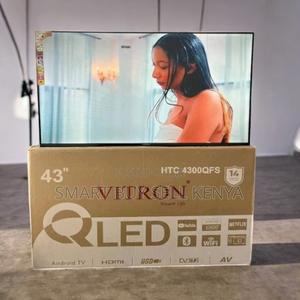 Netflix Youtube Vitron 43 Inch Qled Smart Android Frameless Led T - thumbnail 2