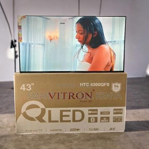 Netflix Youtube Vitron 43 Inch Qled Smart Android Frameless Led T - main view