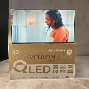 Clear Sound Vitron 43 Inch Qled Smart Android Frameless Led Tv