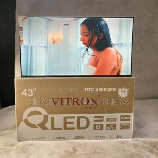 Clear Sound Vitron 43 Inch Qled Smart Android Frameless Led Tv