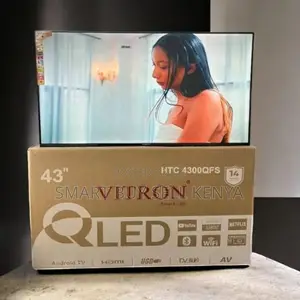 Wifi Support Vitron 43 Inch Qled Smart Android Frameless Led Tv