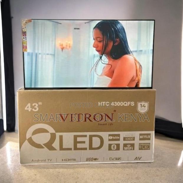 Netflix and Youtube Support Vitron 43 Inch Qled Smart Led Tv - thumbnail 3