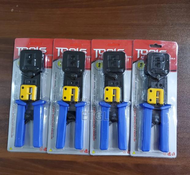 Pass Through Rj45 Crimper Hand Network Tools Pliers - main view