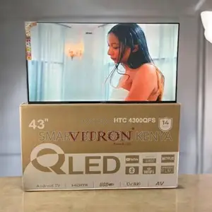 Wifi Connectivity Vitron 43 Inch Qled Smart Android Frameless Led Tv