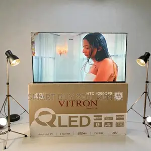 Netflix Youtube Support Vitron 43 Inch Qled Smart Frameless Led Tv