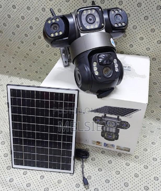 Reliable and High-Powered Outdoor Dual Len 4g CCTV Camera