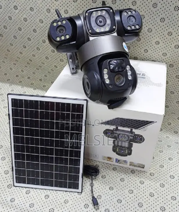 Reliable and High-Powered Outdoor Dual Len 4g CCTV Camera